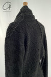 Marc Le Bihan Turtleneck Four Seam Sweater 2731 France MLB-2731-HUI Grey